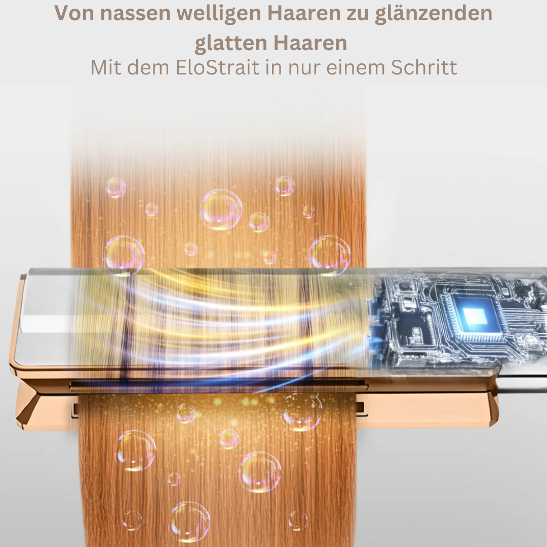 EloStrait 2-in-1 Haartrockner & Glätteisen